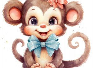 Codzienne życie Małpek